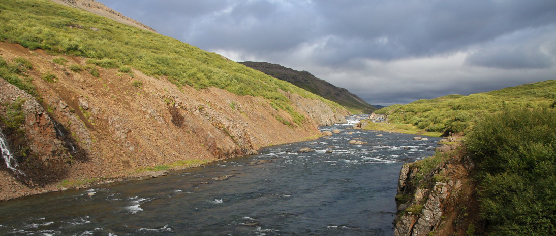 Río Langá, Islandia