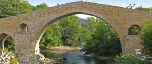 Pesca en el Río Sella, Asturias, España