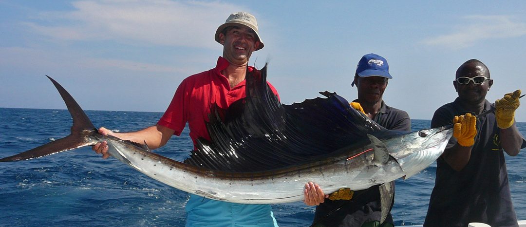 Pesca de pesz vela en Kenia