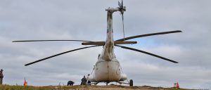Varzina turcha helicóptero