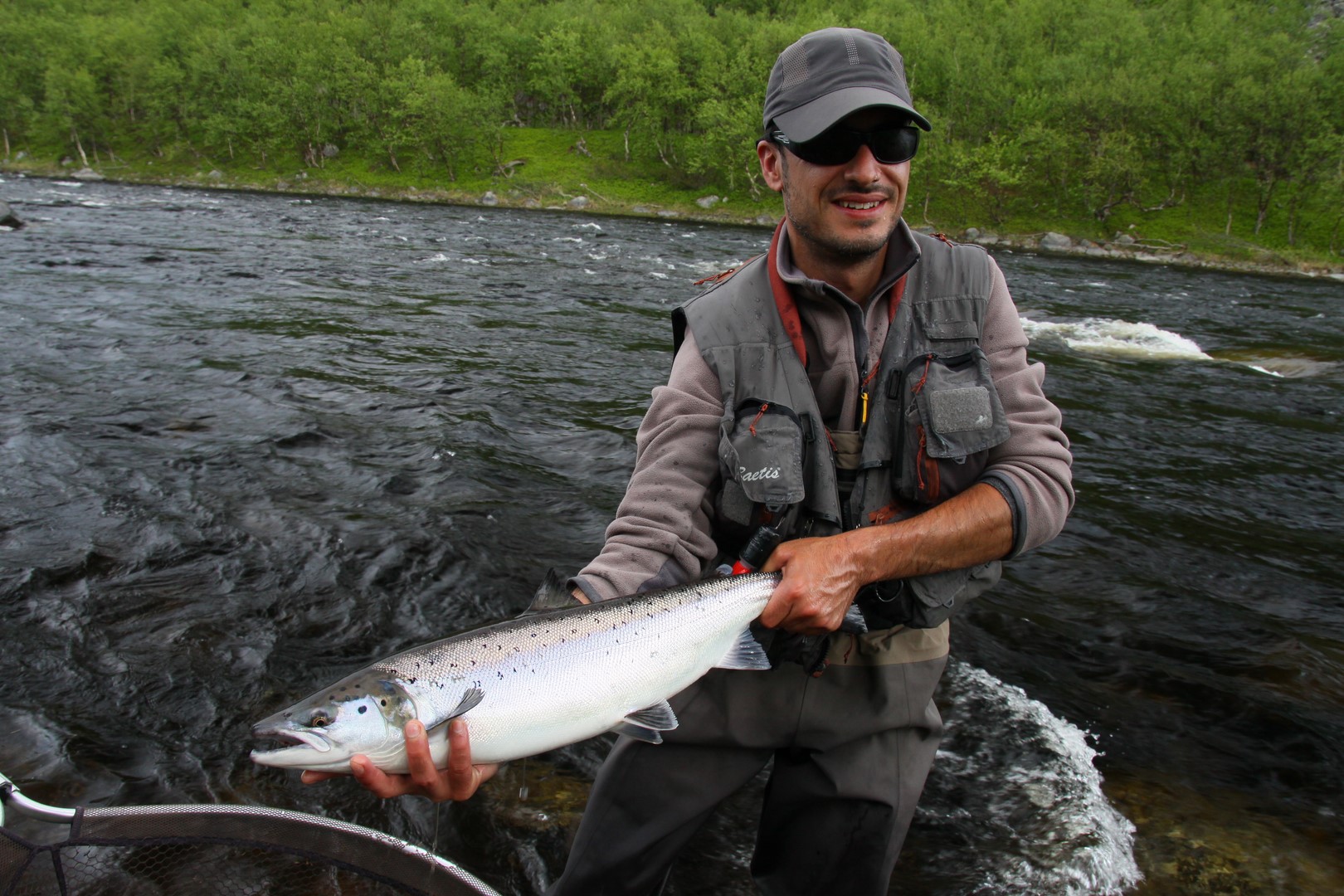 Varzina River salmon
