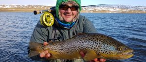 Lake Thingvallavatn Fly Fishing for Brown Trout in Iceland