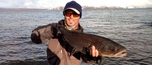 Lake Thingvallavatn Fly Fishing for Brown Troutin Iceland