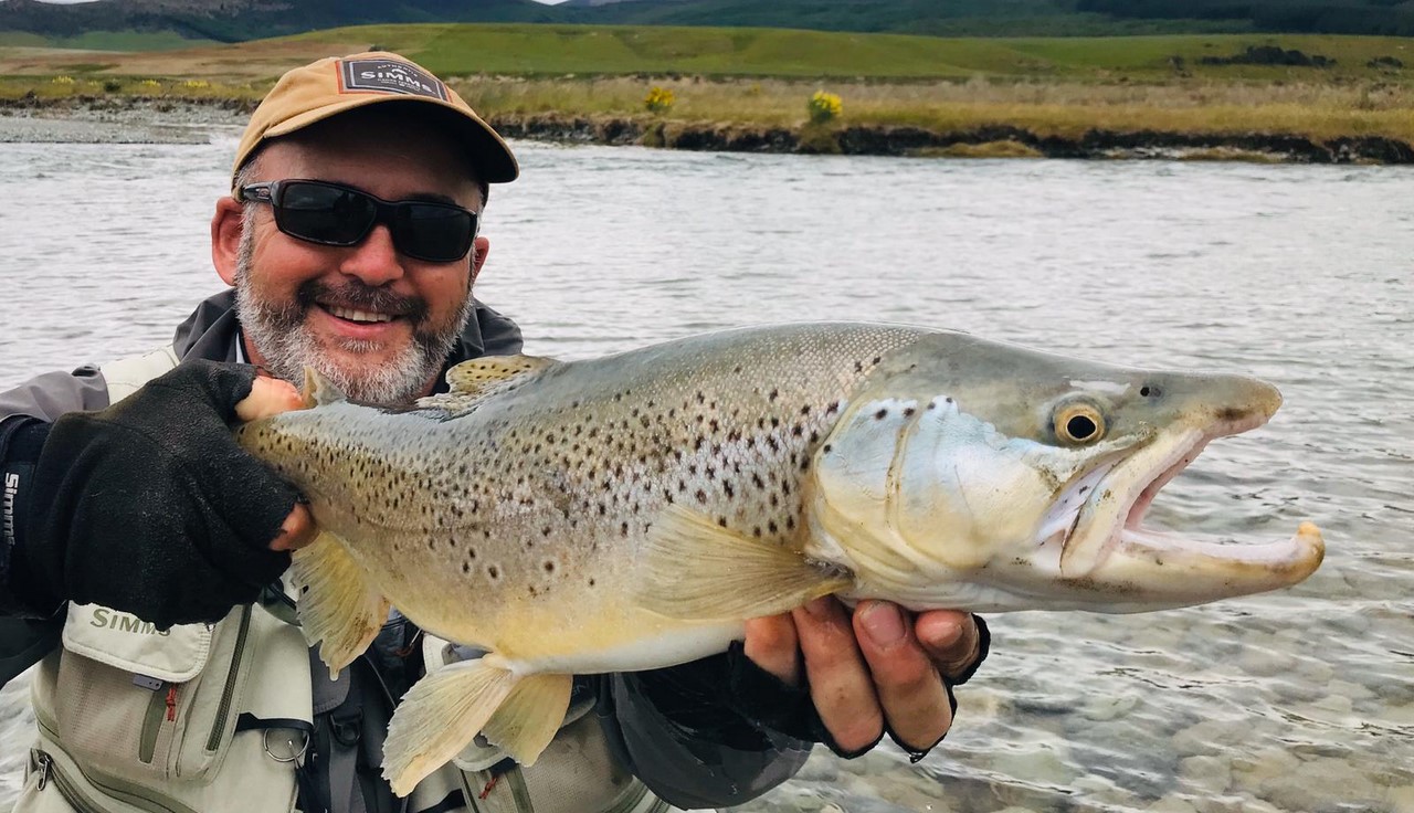 Big New Zealand brown trout