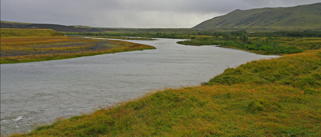 East Rangá salmon fishing in Iceland