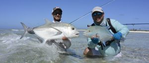 Salt water fly fishing Seychelles Islands, Farqyhar Atoll