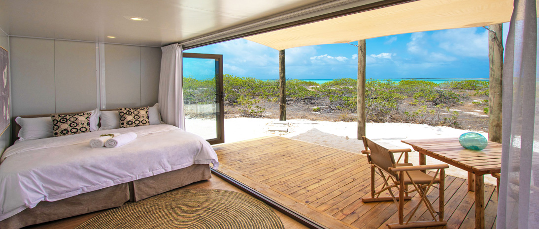 Luxury Ecopod in Cosmoledo, Seychelles