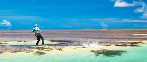 Fly Fishing the Flats at Cosmoledo Atoll, Seychelles