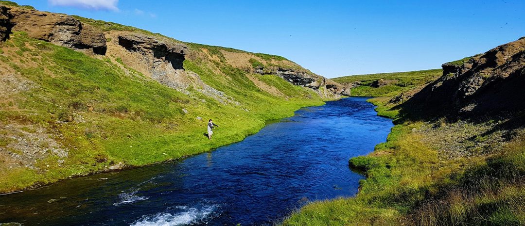 Pesca del salmón atlántico en Islandia