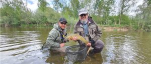 David García Ferreras & George Chang Fly Fishing León