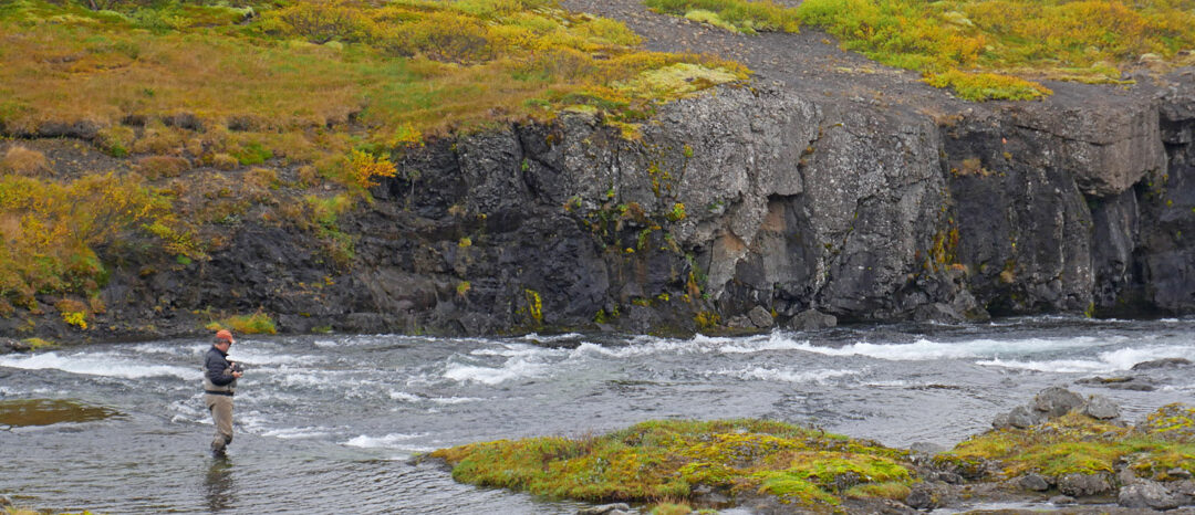 Iceland Salmon fishing in the Vatnsdalsá River