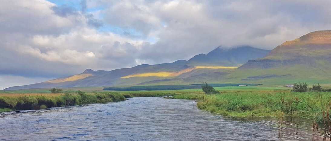 Laxá in Leirarsveit salmon fishing in Iceland